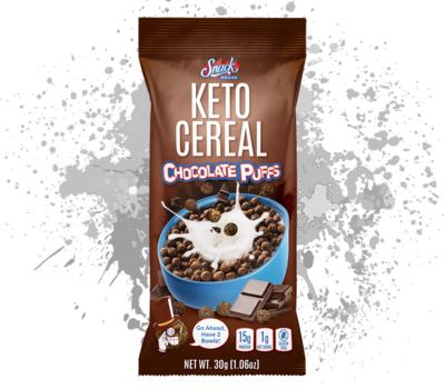 image of Keto Cereal Chocolate Puffs