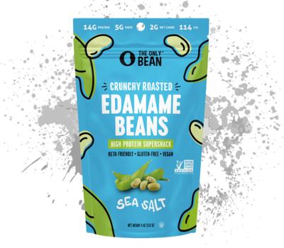 image of Crunchy Roasted Edamame Beans - Seasalt