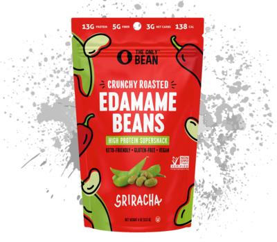 image of Crunchy Roasted Edamame Beans - Sriracha